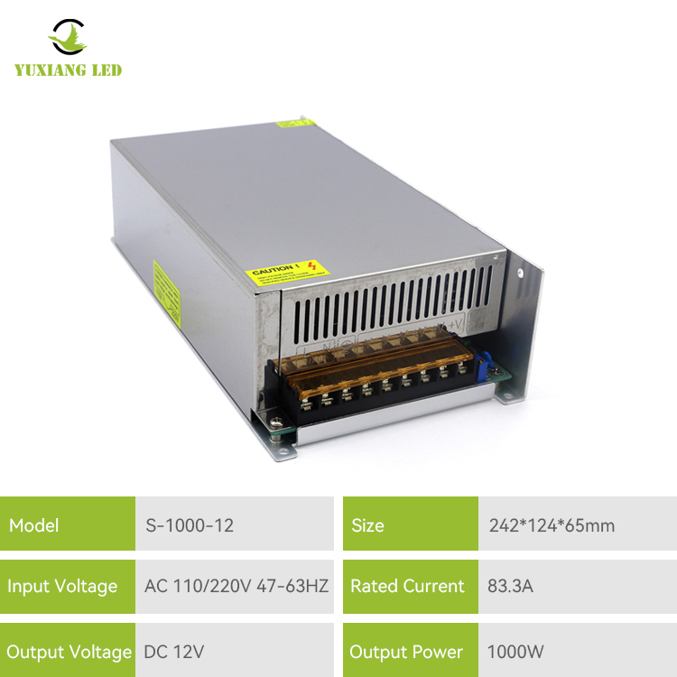 Fonte de alimentação comutada 12v 1000w