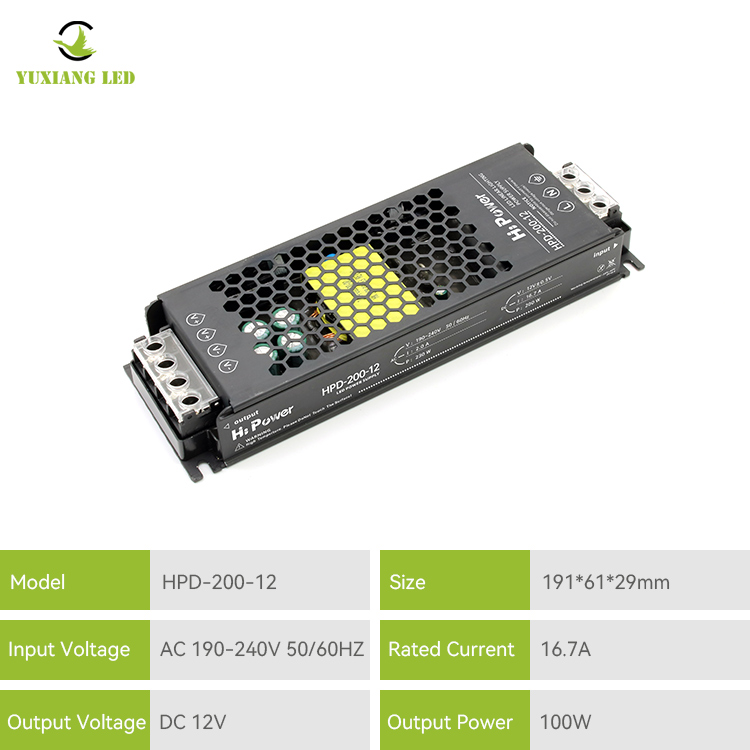 12v 200w Led Linear Lighting Power Supply